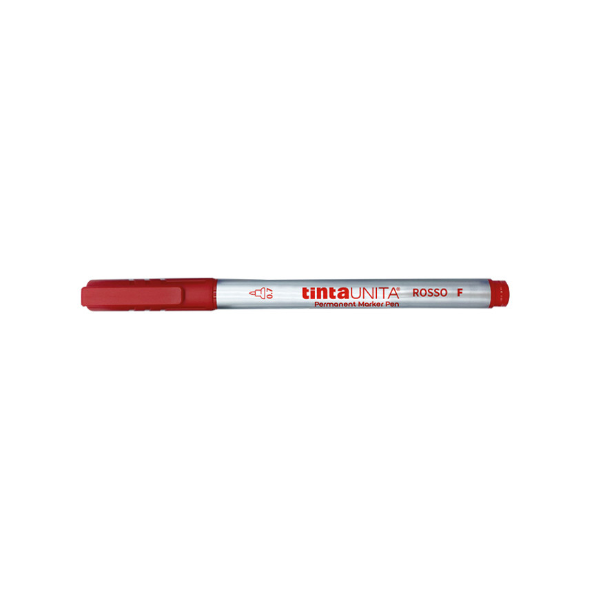 PENNARELLI PERMANENT MARKER PUNTA F 0.7 ROSSO