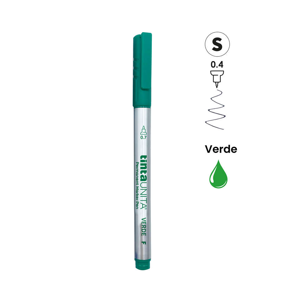 PENNARELLI PERMANENT MARKER PUNTA S 0.4 VERDE