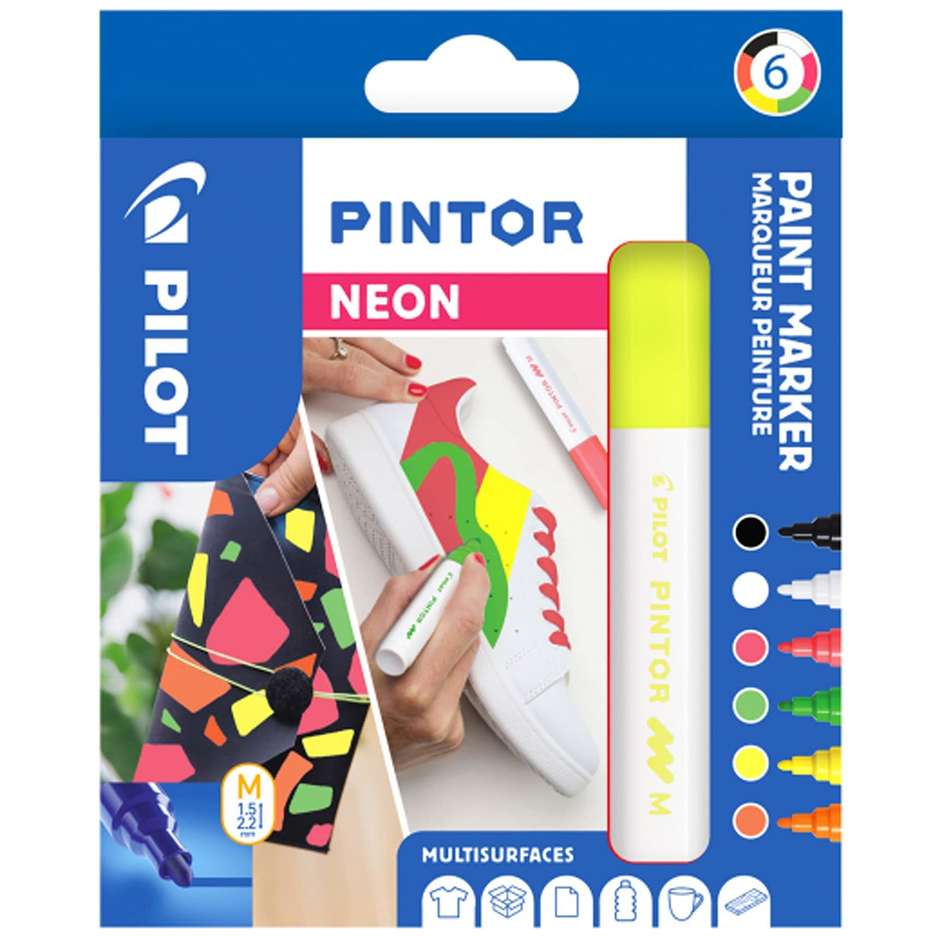 PENNARELLI PINTOR PUNTA M ROSSO NEON 002353