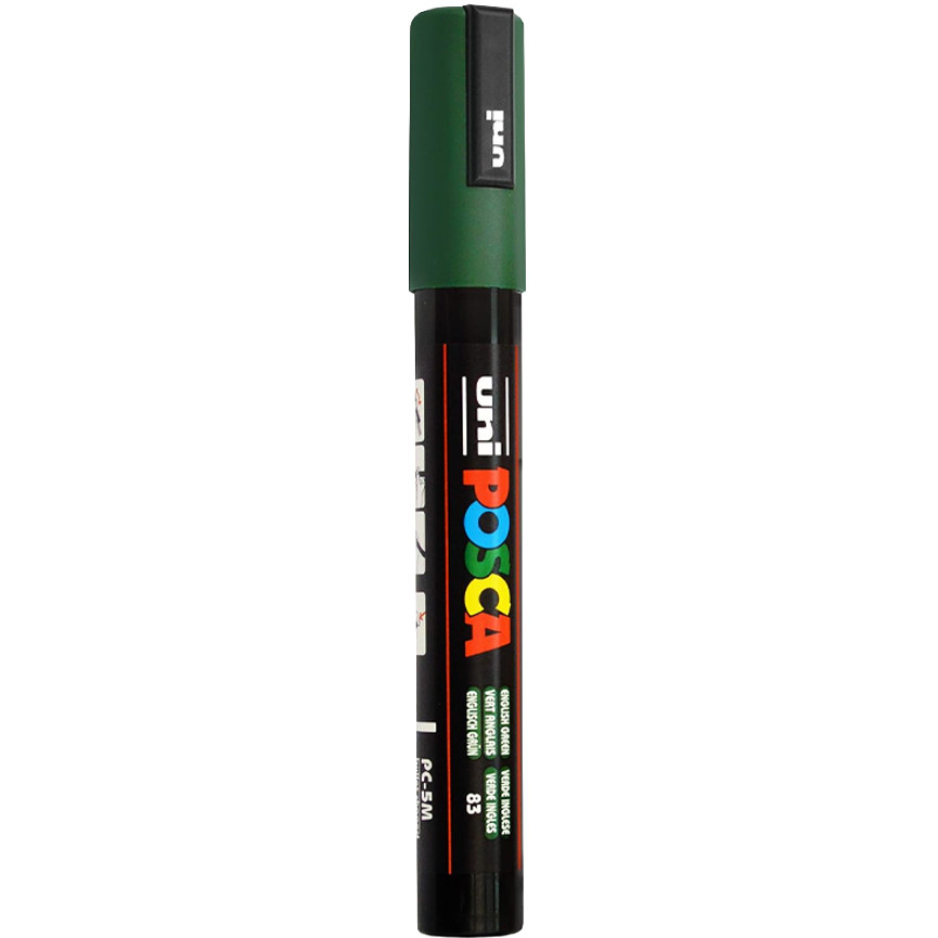 PENNARELLI UNI POSCA M-PC5M-VIN 83 VERDE INGLESE