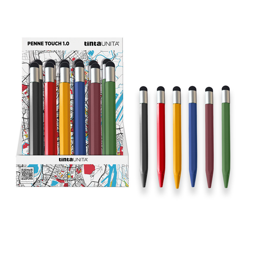 PENNE C/TOUCH 13CM SF.1,0BLU INCK. DISPLAY 63529