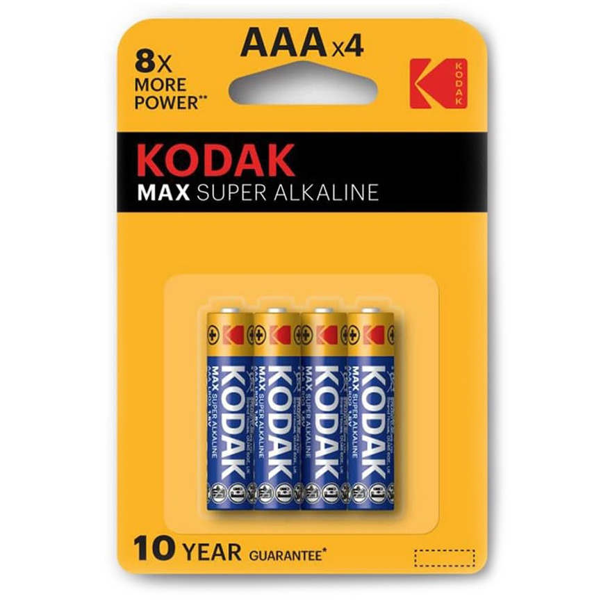 PILE ALCAL.KODAK MAX MINI STILO BL4 ( AAA )