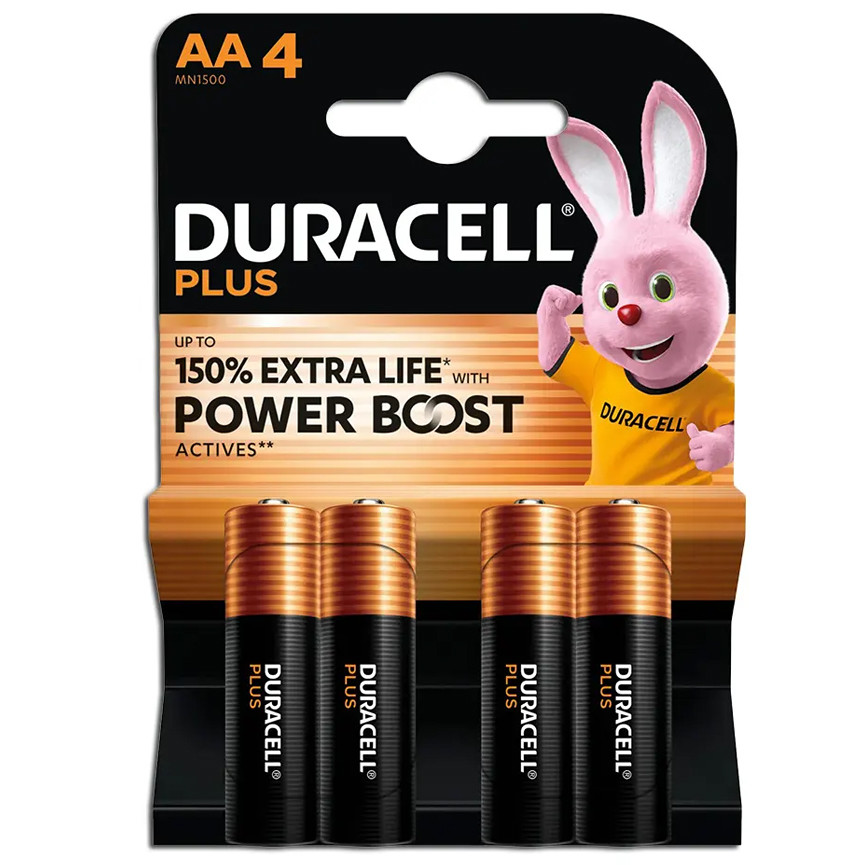 PILE DURACELL MN1500 STYLO 4 PZ POWERBOOST (AA)