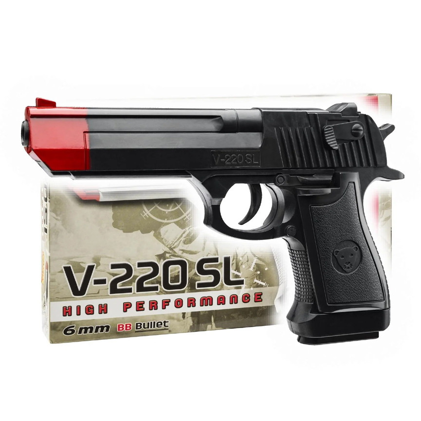 PISTOLA AIR SOFT V-220SL CAL.6MM