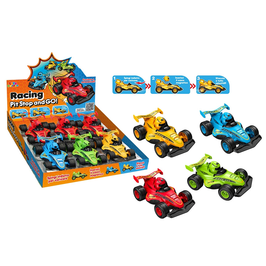 PIT STOP RACING CON DISPLAY