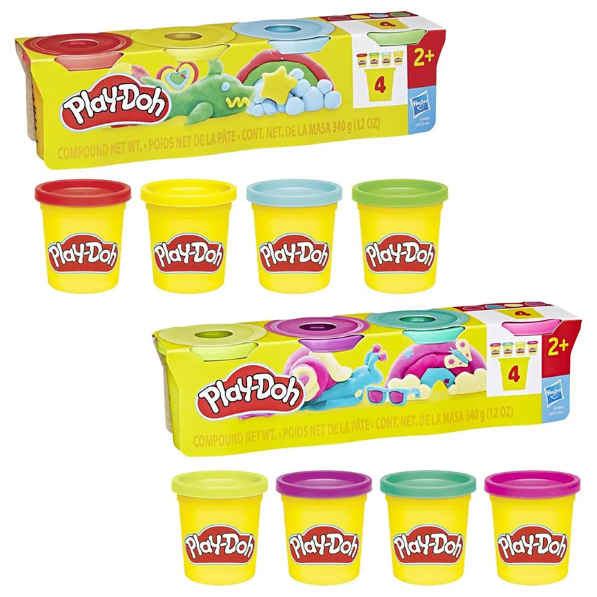 PLAYDOH 4 VASETTI 85GR G05125L0