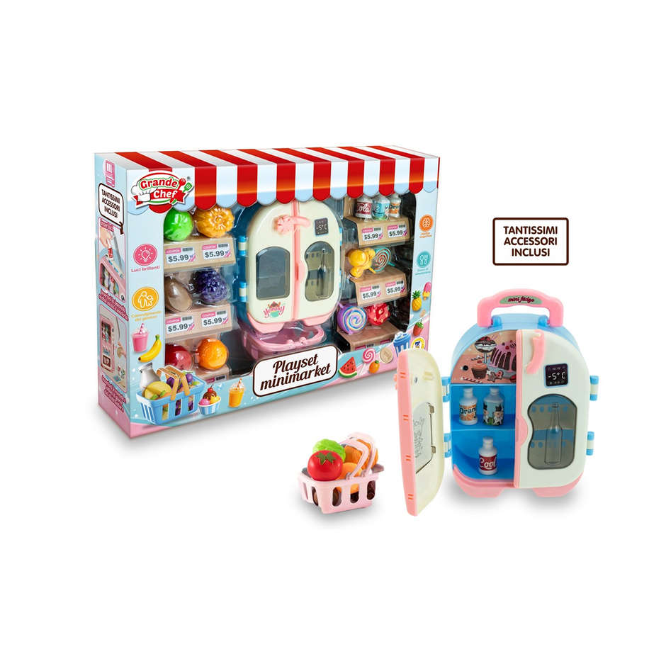 PLAYSET MINI MARKET CON LUCE