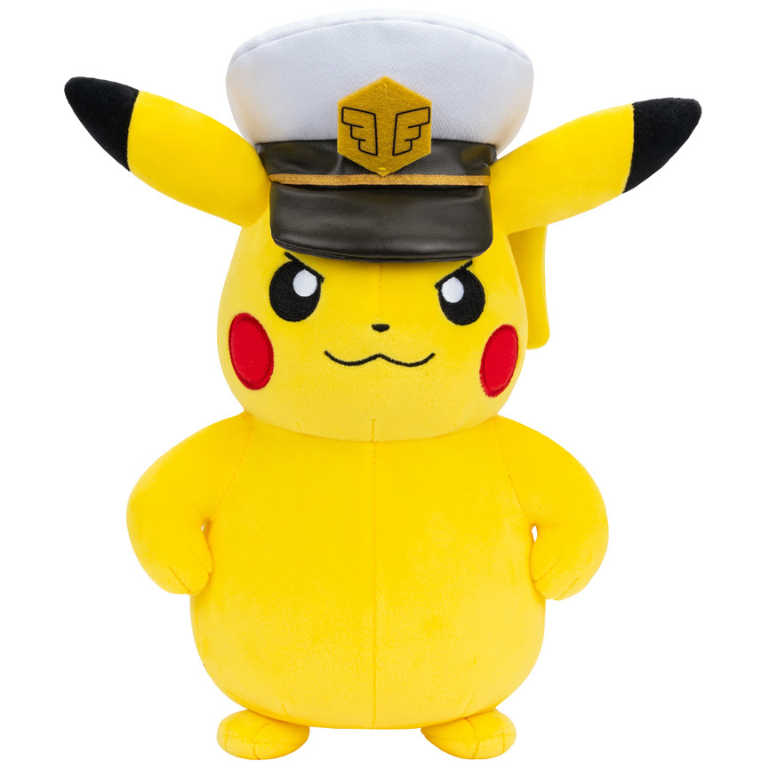 POKEMON PELUCHE CAPITAN PIKACHU 20CM PK112700