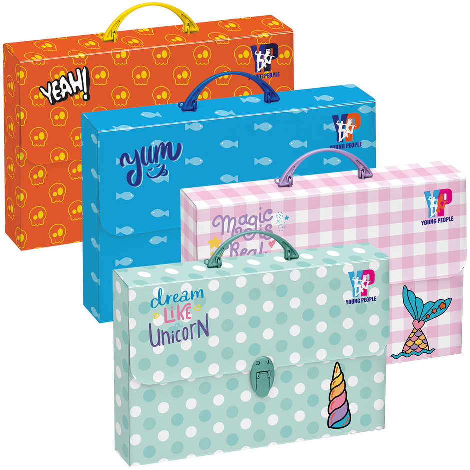 POLIONDA 27X38X8 YOUNG PEOPLE COLORI ASSORTITI