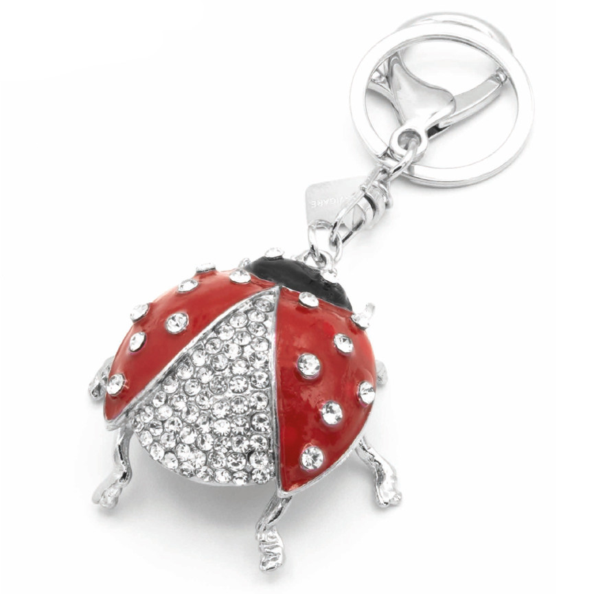 PORTACHIAVI DONNA NAAR3418 COCCINELLA C/STRASS