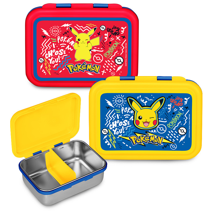 PORTAMERENDA ACCIAIO INOX POKEMON 60G502600