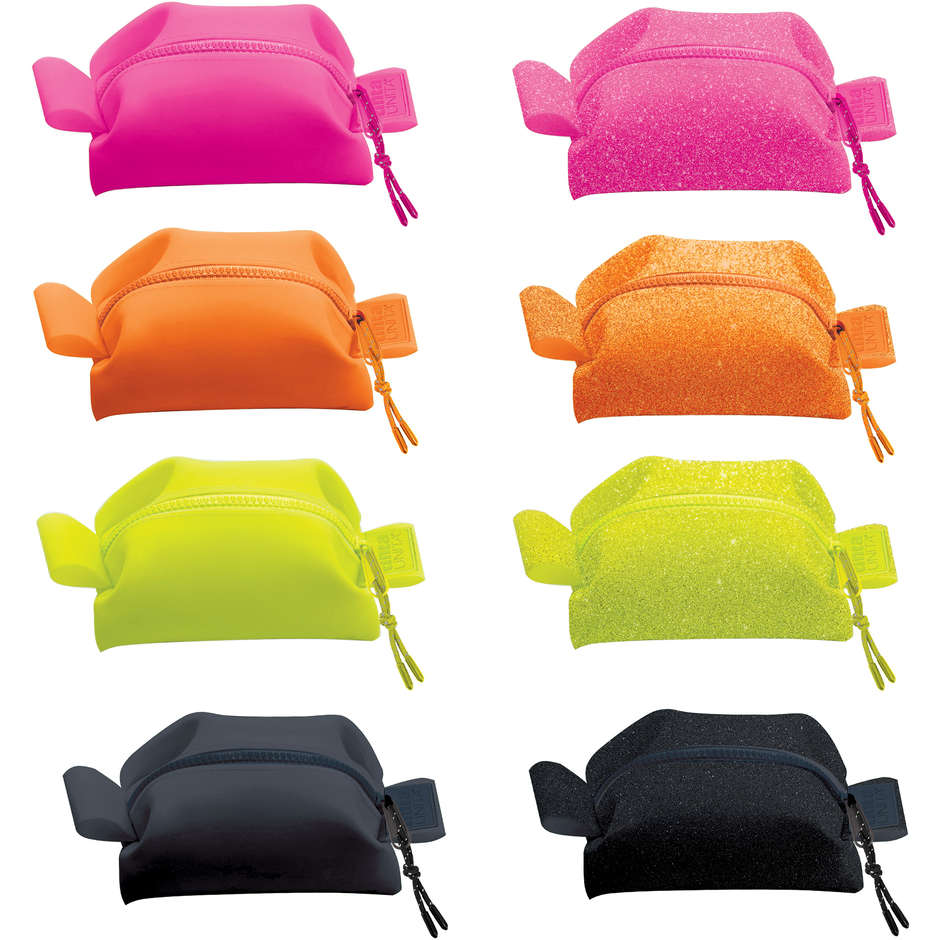 PORTATUTTO MINI CARAMELLA SILICONE T.UNITA FLUO