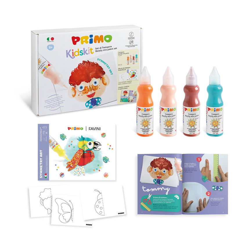 PRIMO KIDSKIT SIMMETRY SET TEMPERA READY MIX