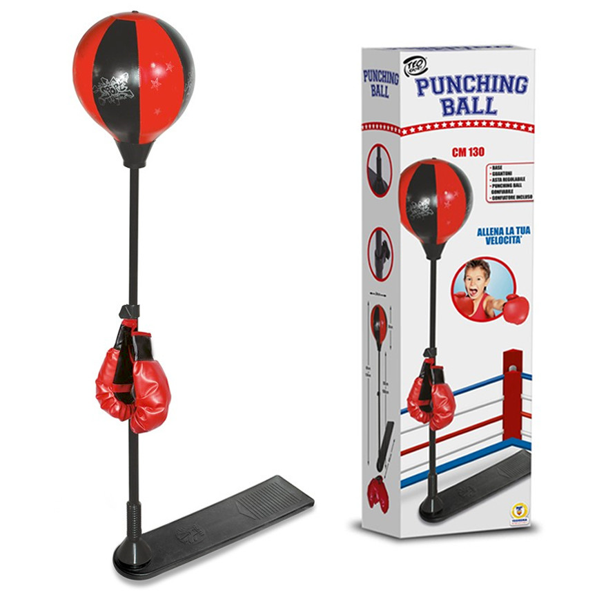 PUNGIBALL CON PEDANA E GUANTONI 80526