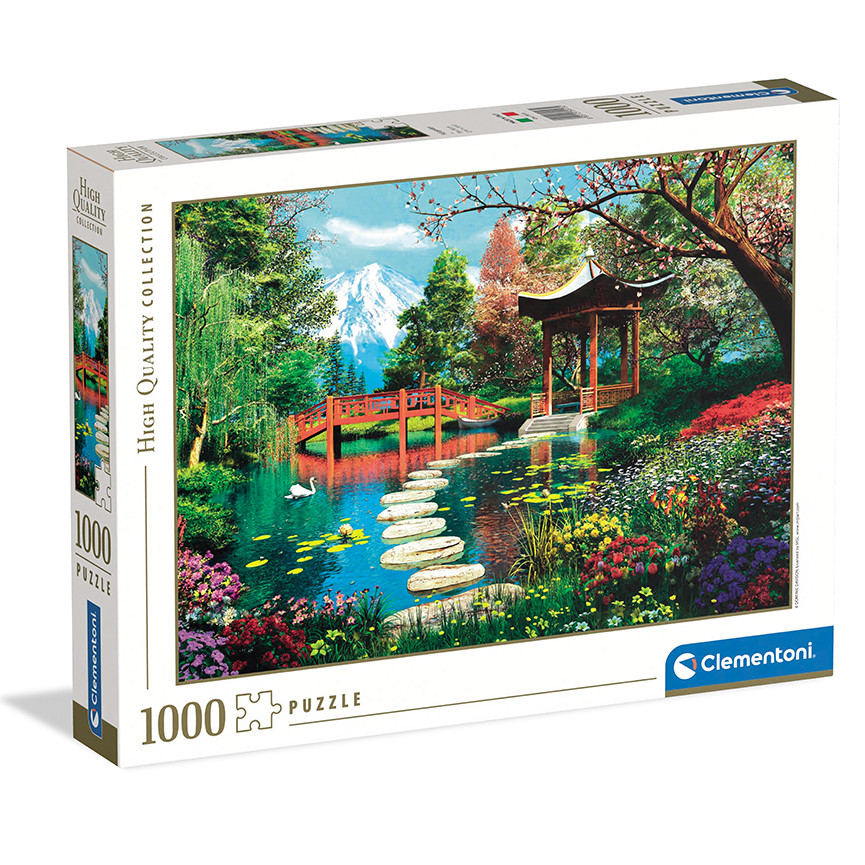 PUZZLE CLEM 1000PZ HQC GARDEN OF FUJI 39513