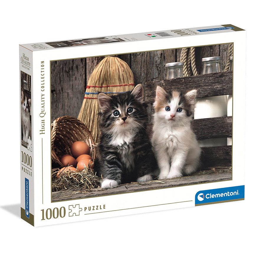 PUZZLE CLEM 1000PZ HQC LOVELY KITTENS 39340