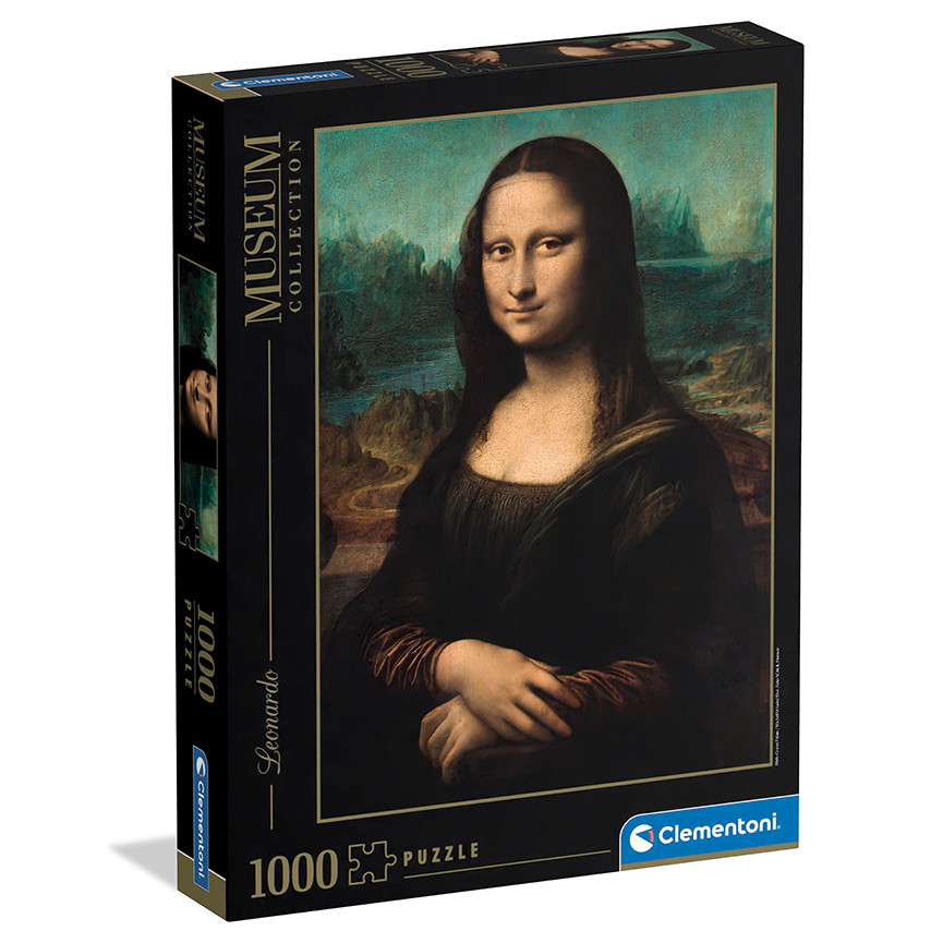 PUZZLE CLEM 1000PZ HQC MUSEUM MONA LISA 37085