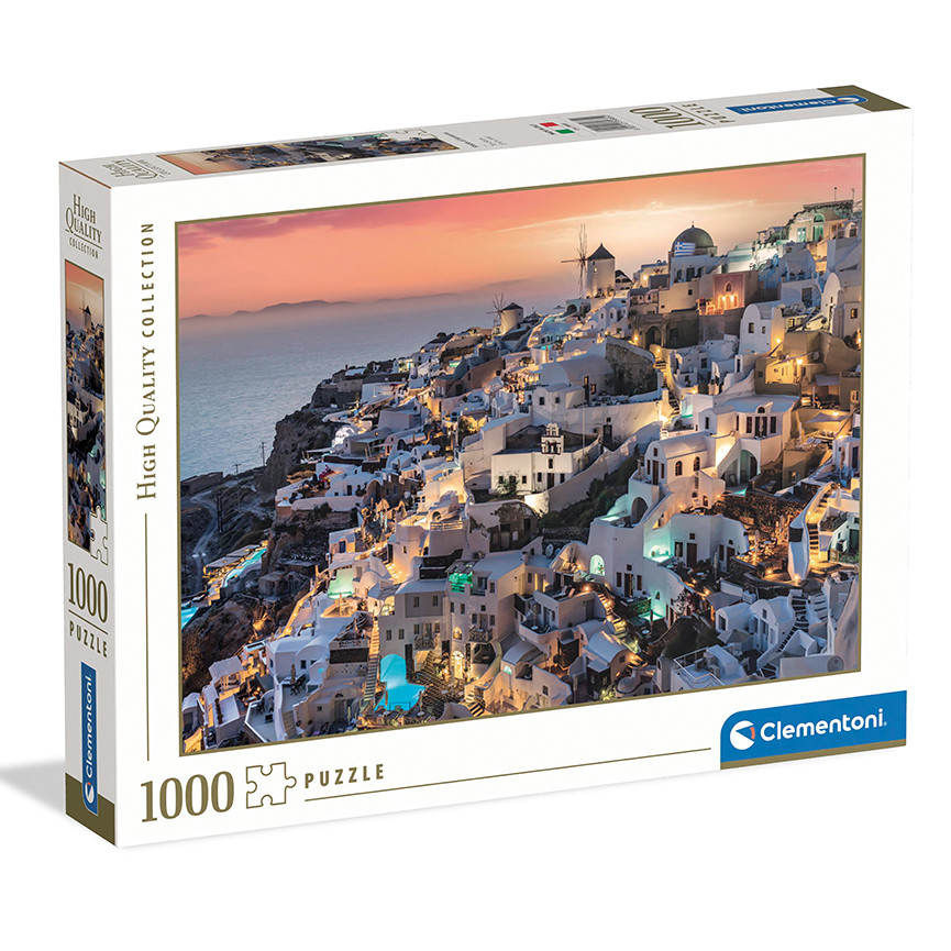 PUZZLE CLEM 1000PZ HQC SHADES OF SANTORINI 39885