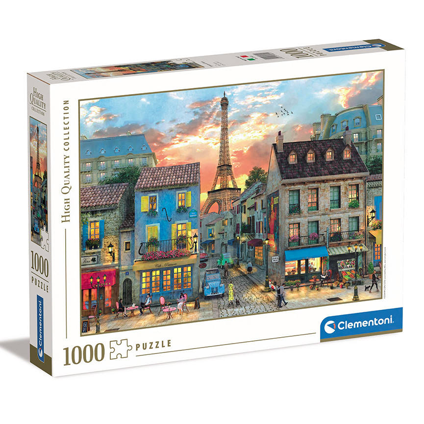 PUZZLE CLEM 1000PZ HQC STREET OF PARIS 39820