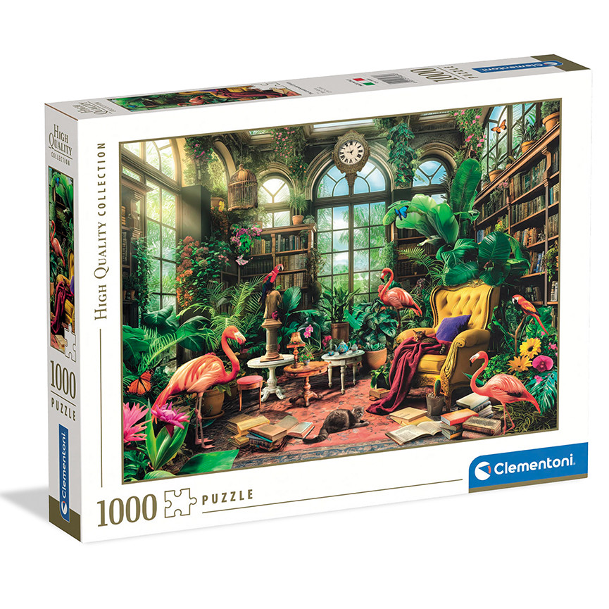PUZZLE CLEM 1000PZ HQC THE GREENHOUSE LIB. 39889