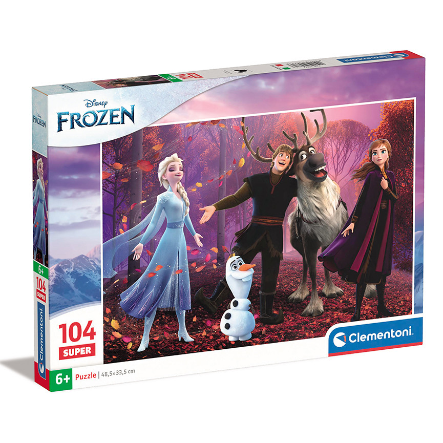 PUZZLE CLEM 104PZ SUPER DISNEY FROZEN 25771