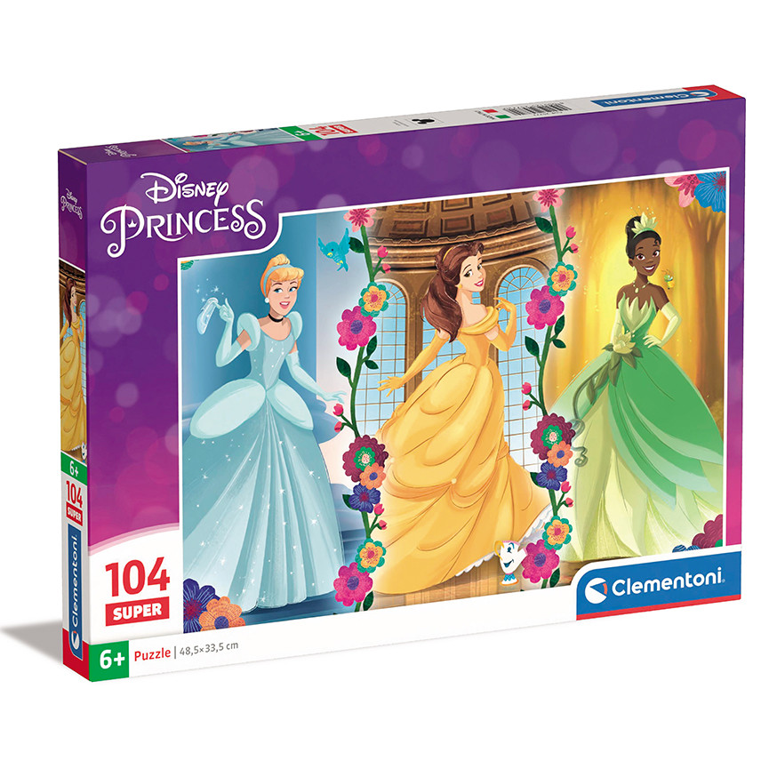 PUZZLE CLEM 104PZ SUPER DISNEY PRINCESS 25772