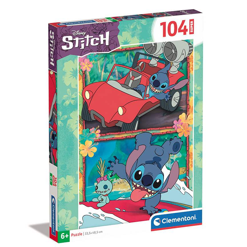 PUZZLE CLEM 104PZ SUPER DISNEY STICH 27571