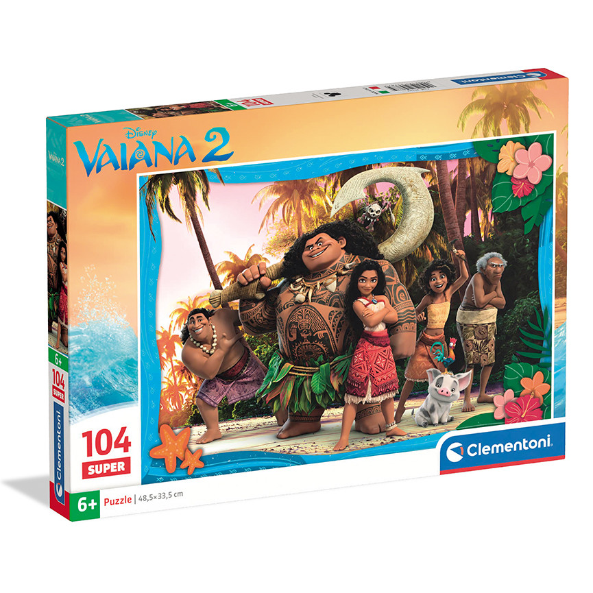 PUZZLE CLEM 104PZ SUPER DISNEY VAIANA2 25787