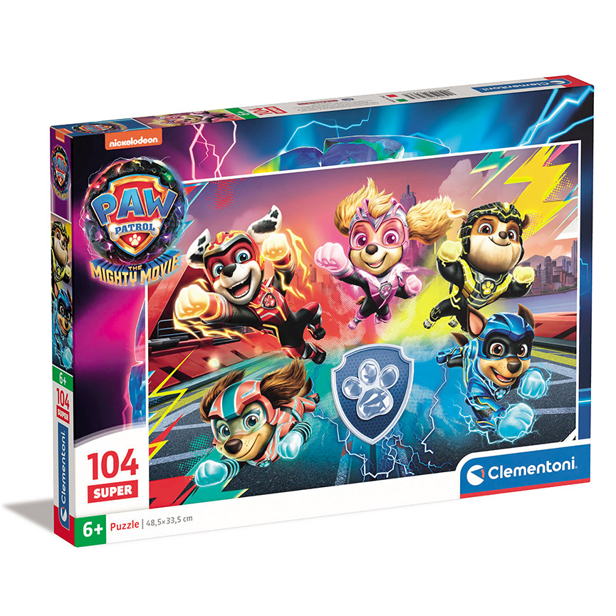 PUZZLE CLEM 104PZ SUPER PAW PATROL MIGHTY 27236