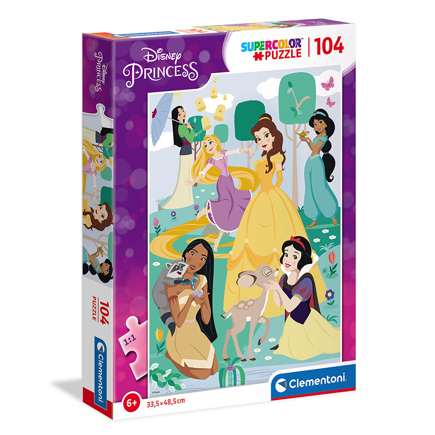 PUZZLE CLEM 104PZ SUPER PRINCESS 25736