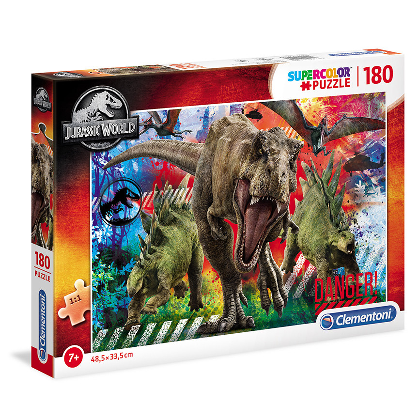 PUZZLE CLEM 180PZ JURASSIC WORLD 29106