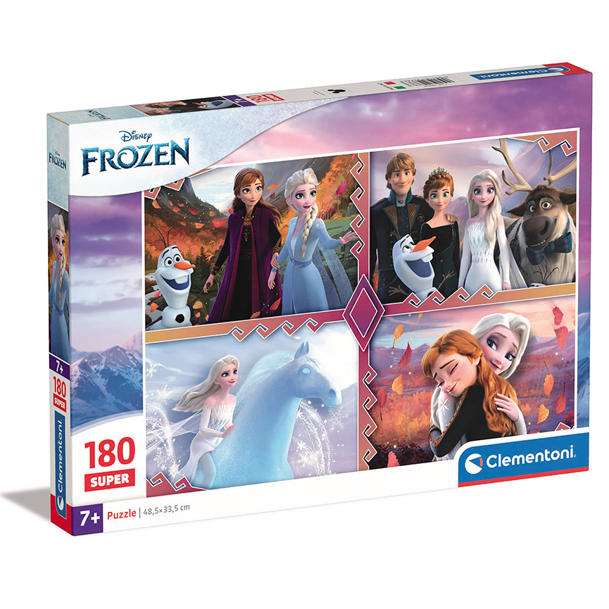 PUZZLE CLEM 180PZ SUPER DISNEY FROZEN 29786