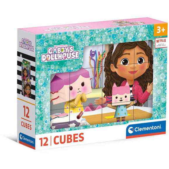 PUZZLE CUBI 12PZ GABBY DOLLHOUSE 41193