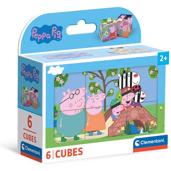 PUZZLE CUBI 6PZ PEPPA PIG 40659