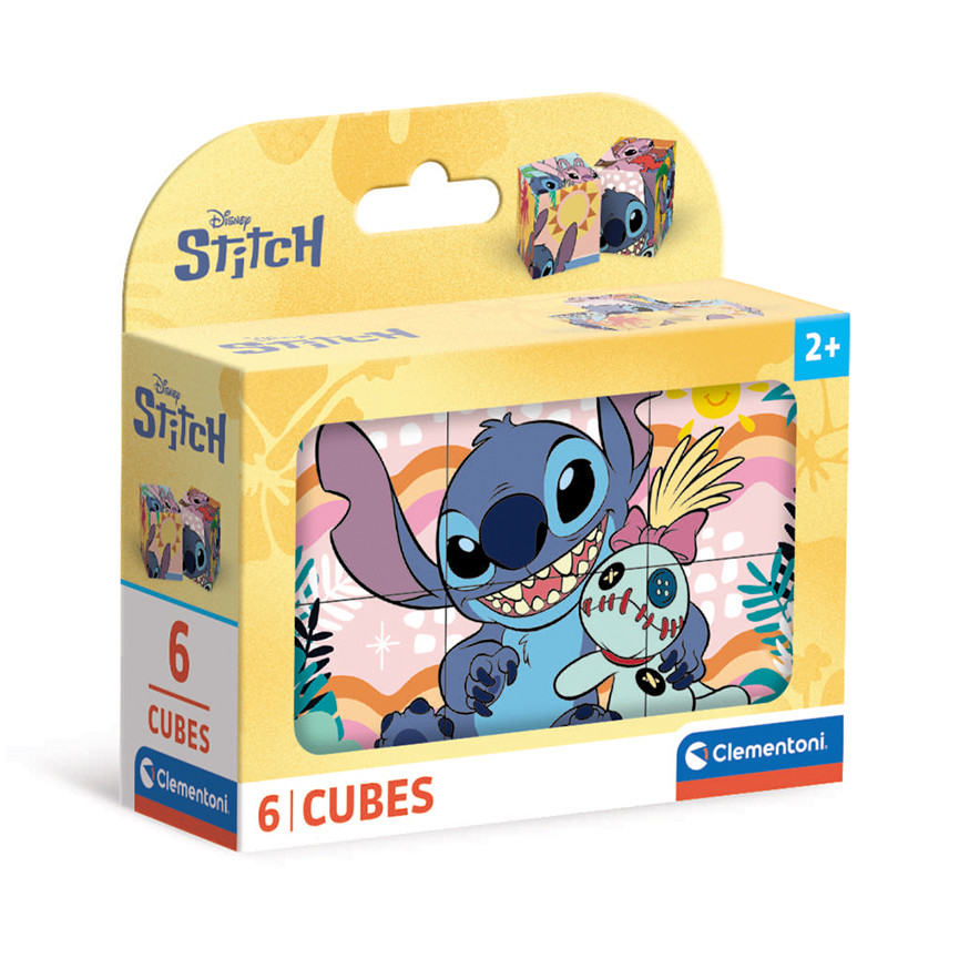 PUZZLE CUBI 6PZ STITCH 40905