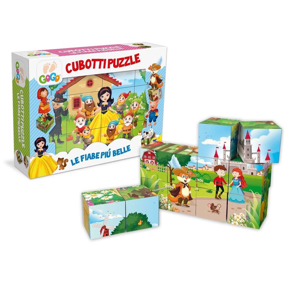 PUZZLE CUBOTTI FIABE ITALIANE 62867