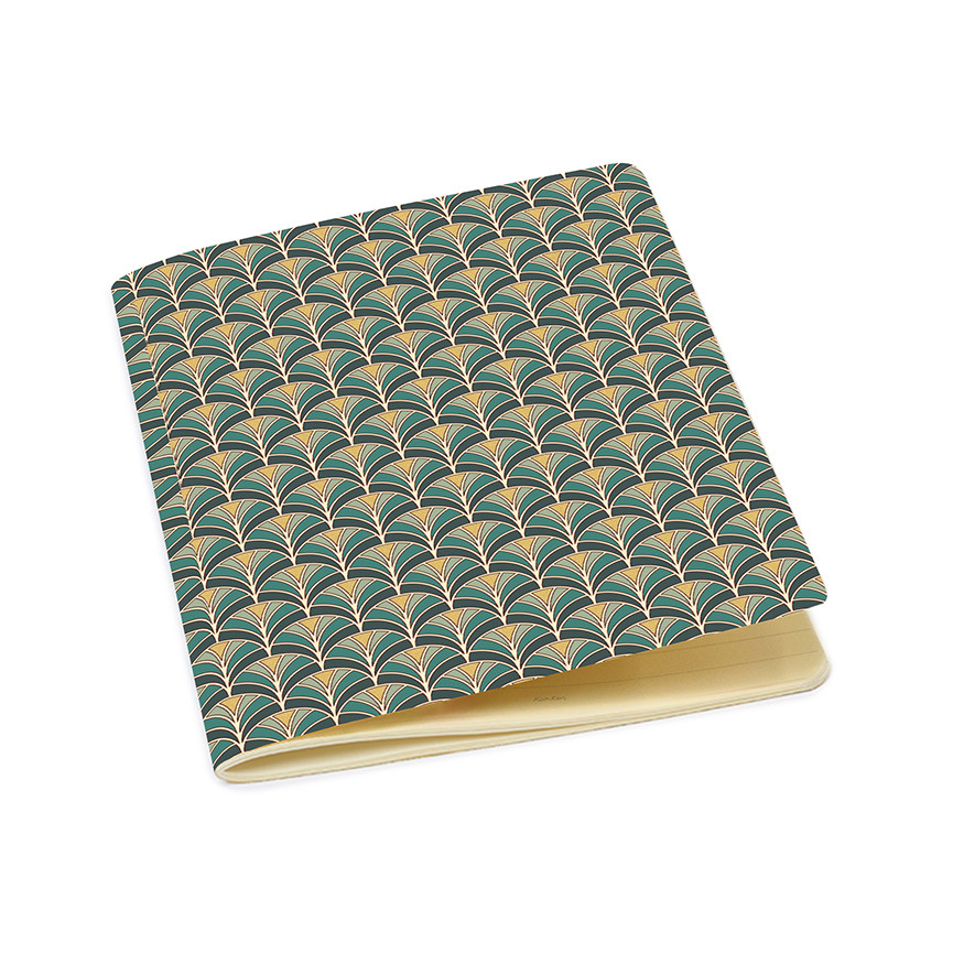 QUADERNO A5 ART DECO' FISH SCALE RIGHE