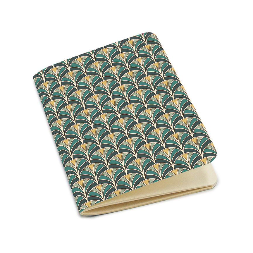 QUADERNO A6 ART DECO' FISH SCALE BIANCO 01068500