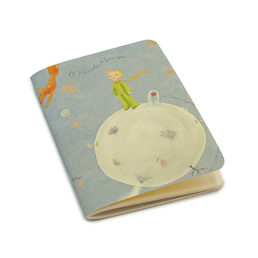 QUADERNO A6 FAVOLE IL PICCOLO PRINCIPE BIANCO