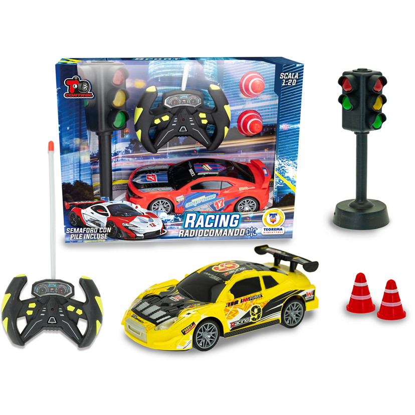 RADIOCOMANDO 1:20 RACING CAR C/SEMAFORO E BIRILLI