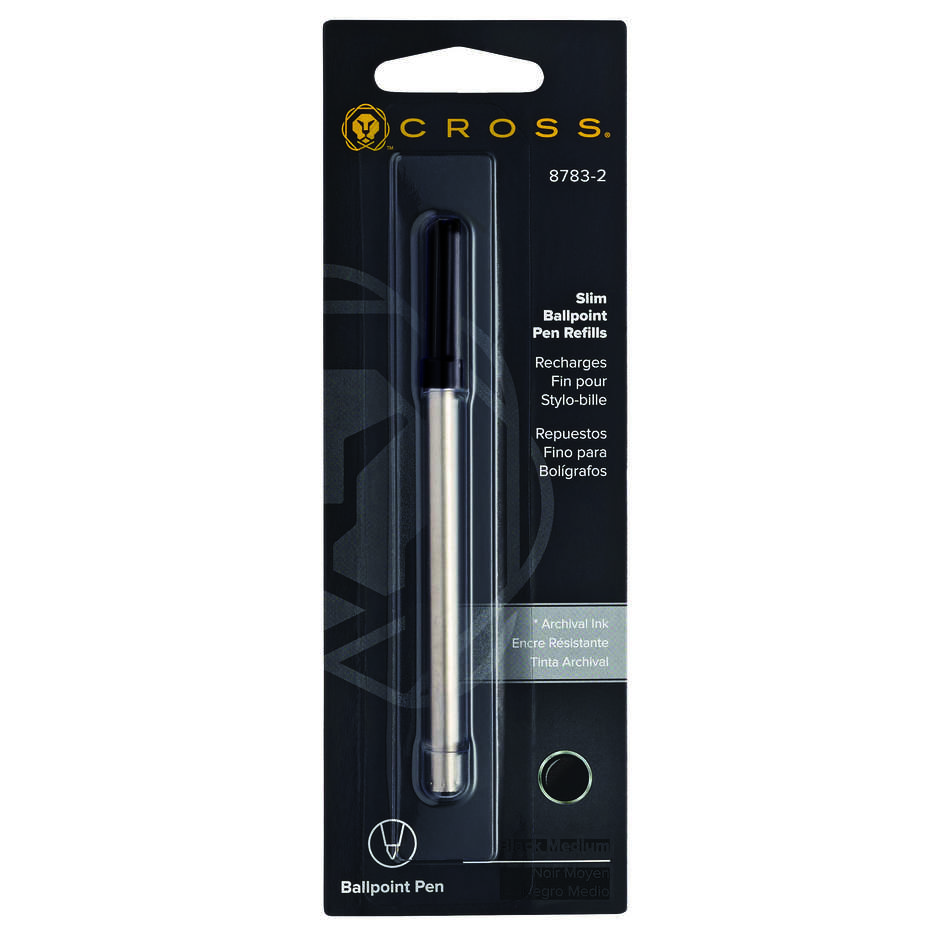 REFIL CROSS SFERA SLIM MEDIO NERO E200035