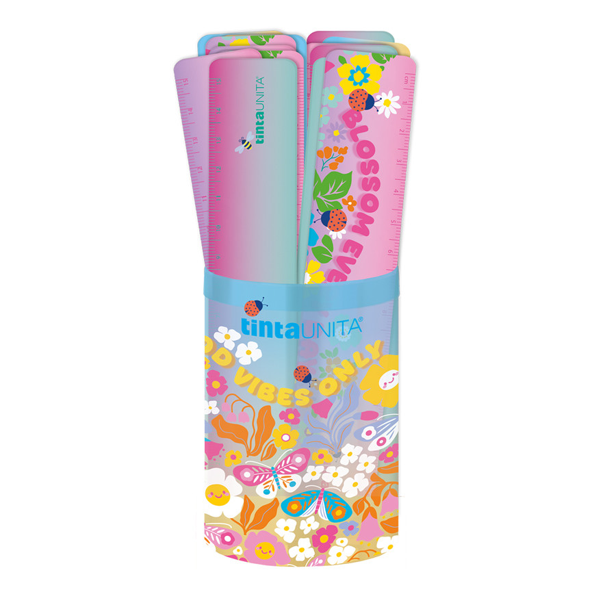 RIGHELLI 15CM T.UNITA BE HAPPY BARATTOLO 62782 26