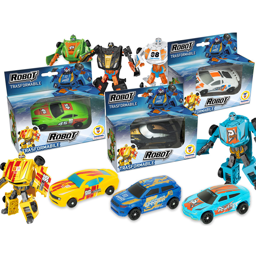 ROBOT TRASFORMABILI MACCHINE 6 MODELLI ASS. 80112