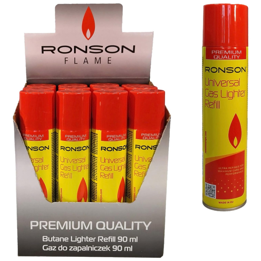 RONSON REFILL GAS 90ML AF0013