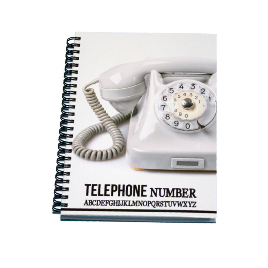 RUBRICA TEL.A6 TELEFONO 48FG SPIR.81.02.02.C