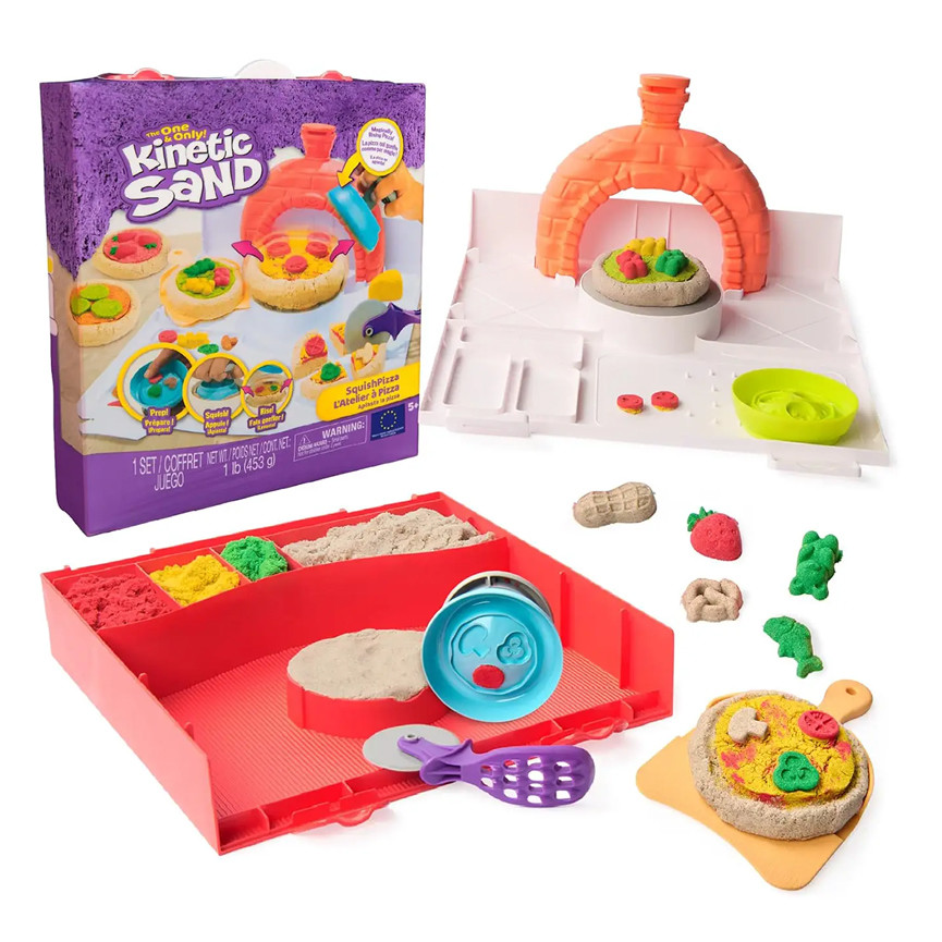 SABBIA KINETIC SAND SQUISH PIZZA 6072551