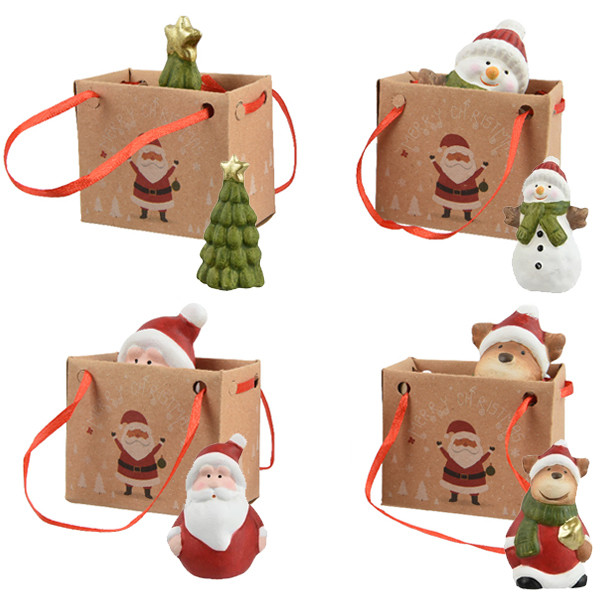 SACCHETTINI C/FIGURE NATALIZIE ASS.H6,5CM