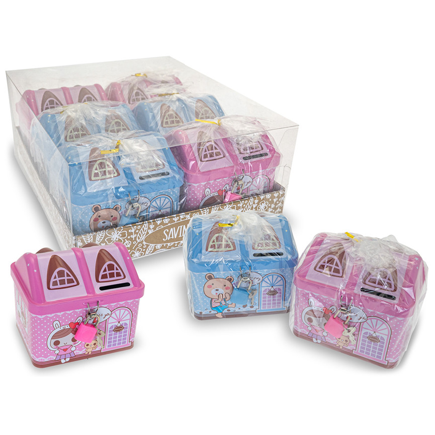 SALVADANAIO CON LUCCHETTO 52598