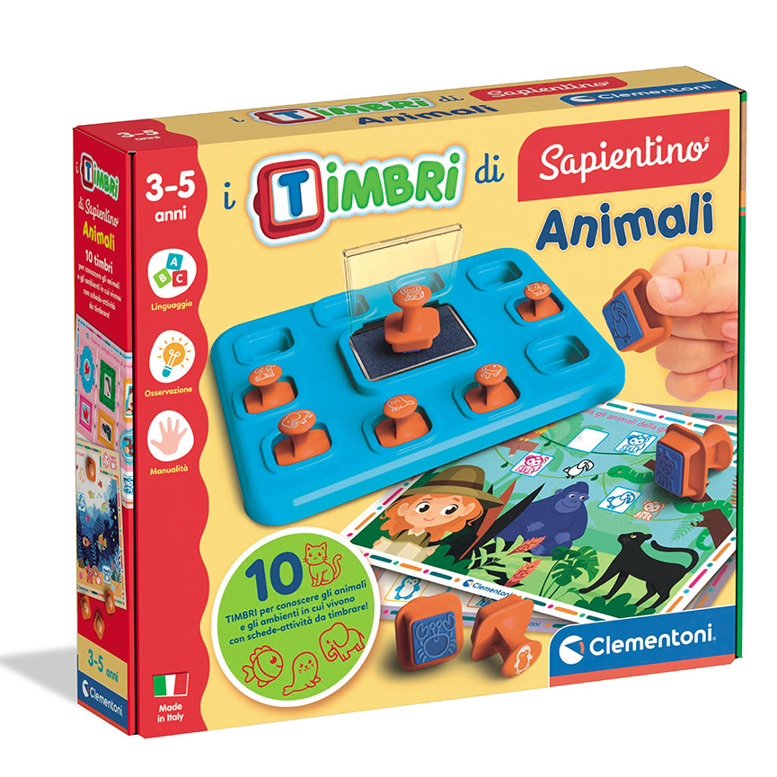 SAPIENTINO I TIMBRI ANIMALI 16887