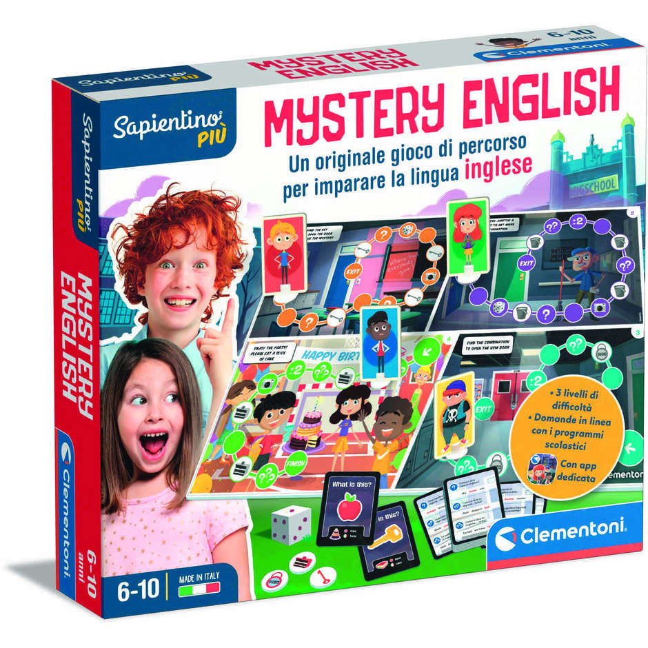 SAPIENTINO PIU MYSTERY ENGLISH 16598